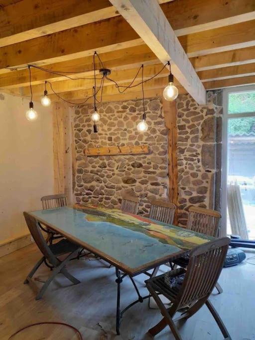 La Grange De La Gratade Villa Rochefort-Montagne ภายนอก รูปภาพ