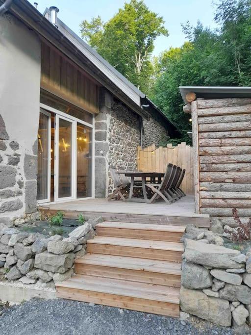 La Grange De La Gratade Villa Rochefort-Montagne ภายนอก รูปภาพ