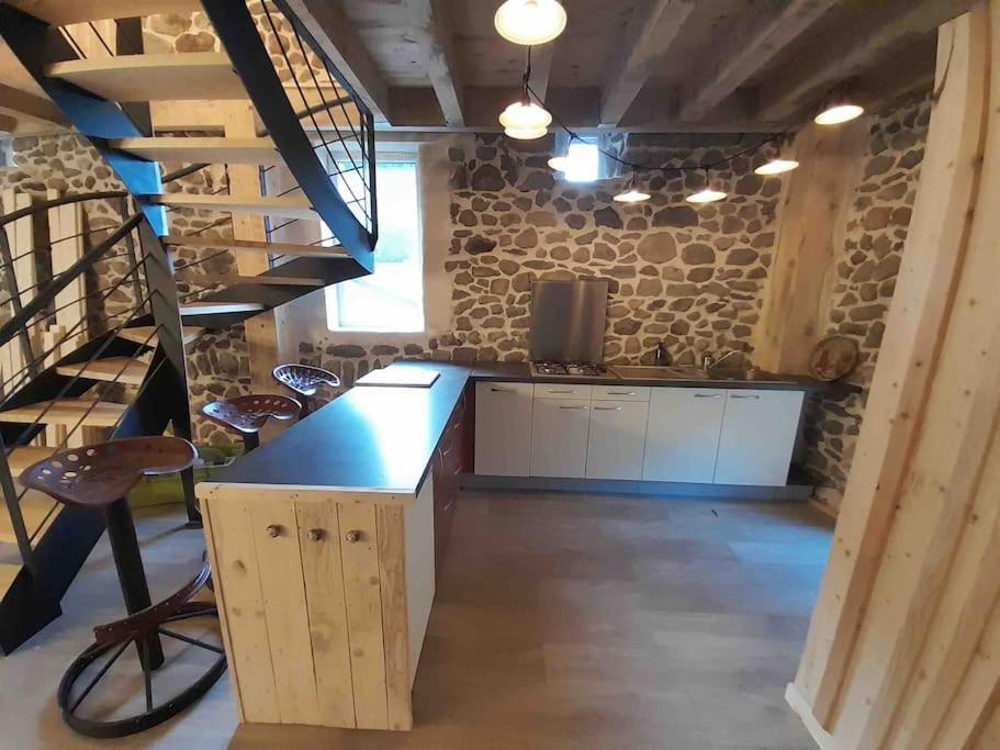 La Grange De La Gratade Villa Rochefort-Montagne ภายนอก รูปภาพ